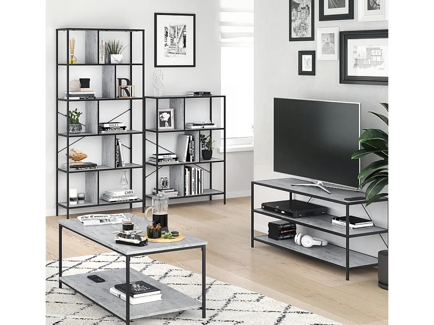 Divisória de sala betão 80x30x180 fyrk