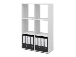 Divisória de sala branco 72x29x107.8