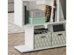 Divisória de sala branco 70x23.8x97.4 levio
