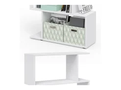 Divisória de sala branco 70x23.8x97.4 levio