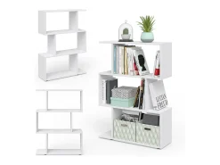 Divisória de sala branco 70x23.8x97.4 levio