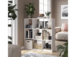 Divisória de sala branco 107.2x29x107.8 nove