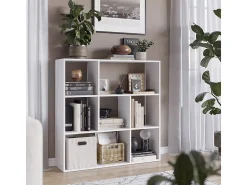 Divisória de sala branco 107.2x29x107.8 nove