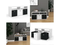 Divisória de sala branco 84.4x26x39 hylda