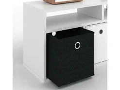 Divisória de sala branco 84.4x26x39 hylda