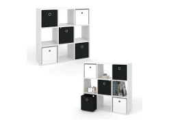 Divisória de sala branco 82.8x26x82.8 hylda