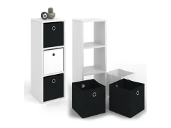 Divisória de sala branco 28.4x26x82.8 hylda