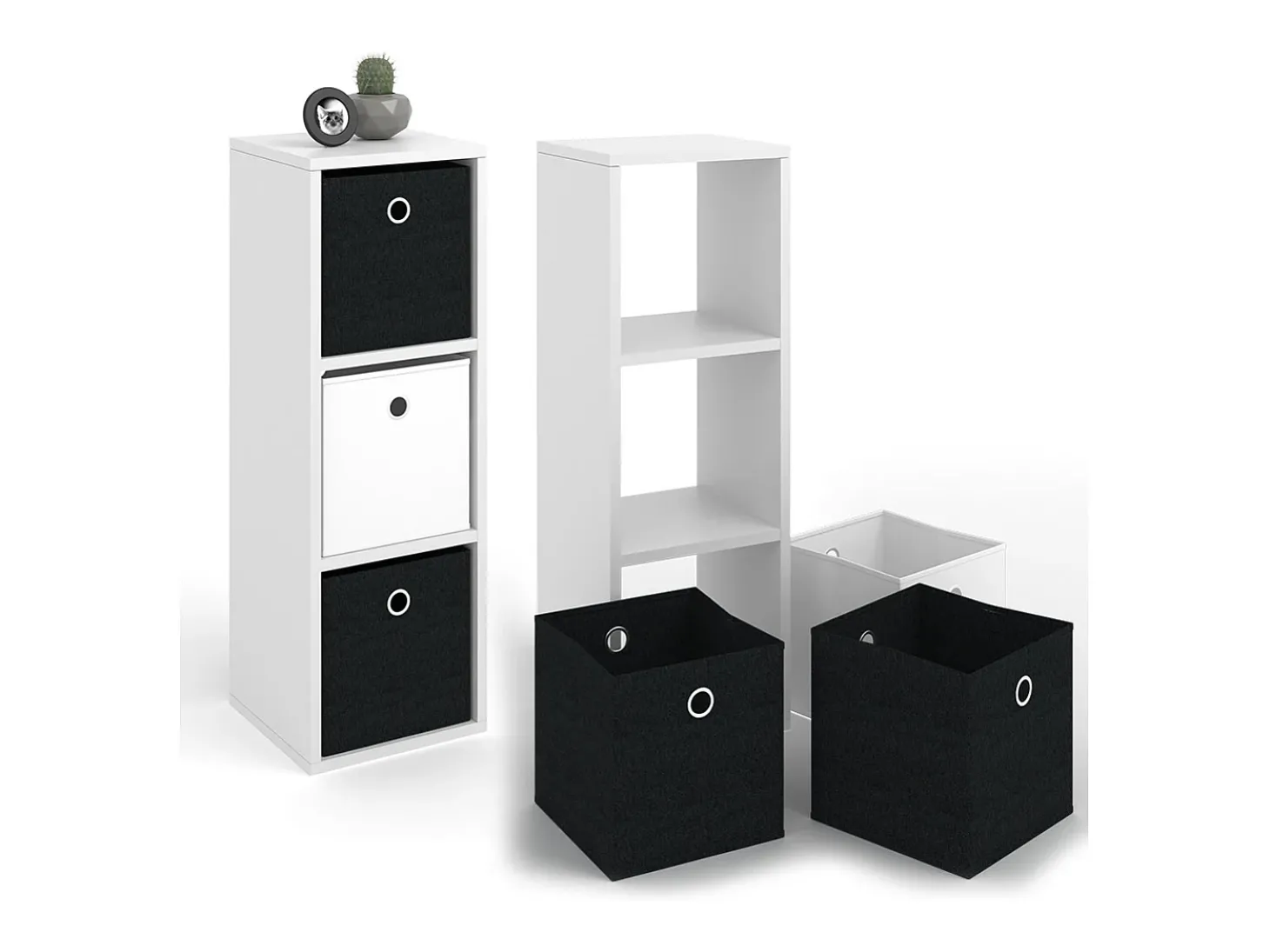 Divisória de sala branco 28.4x26x82.8 hylda