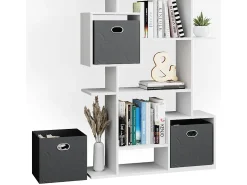 Divisória de sala branco 92x29x187.7 cube