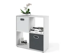 Divisória de sala branco 72.6x29x72 tetra