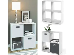 Divisória de sala branco 72.6x29x72 tetra