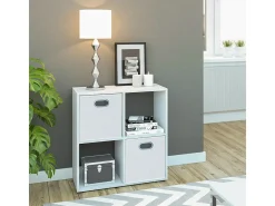 Divisória de sala branco 72.6x29x72 tetra