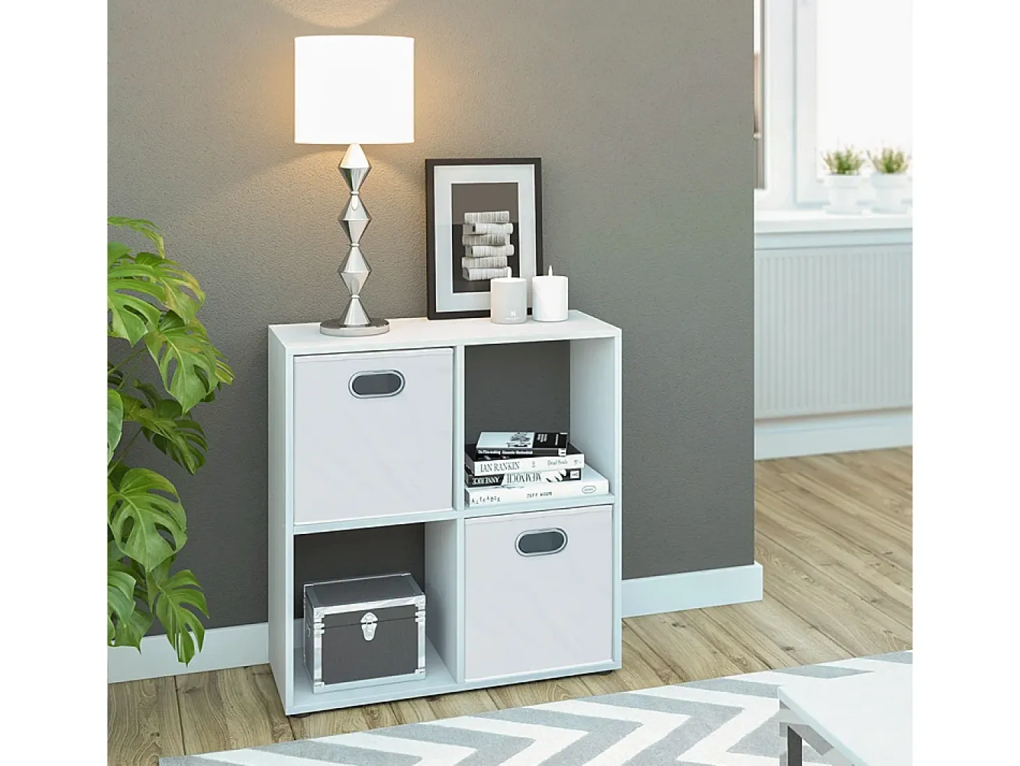 Divisória de sala branco 72.6x29x72 tetra