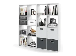 Divisória de sala branco 138.5x29x142.5 karree