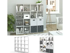 Divisória de sala branco 138.5x29x142.5 karree