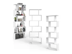 Divisória de sala branco 70x23.8x192.2 levio