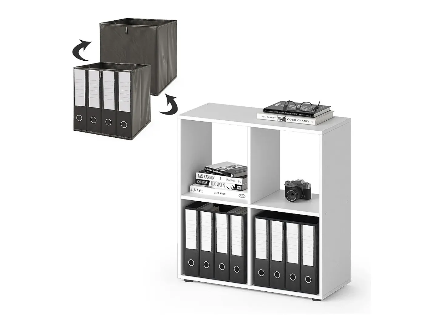 Divisória de sala branco 72.6x29x72 tetra