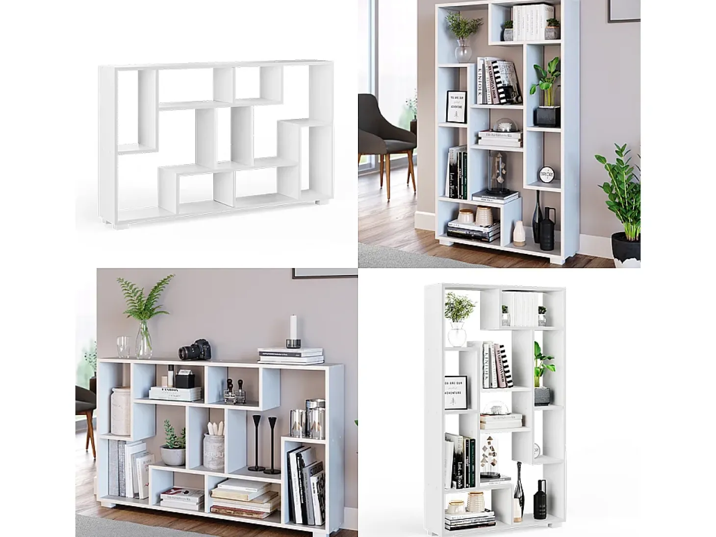Divisória de sala branco 70.2x20.1x120 domus