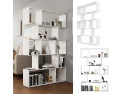 Divisória de sala branco 106x25x161.5 aramis