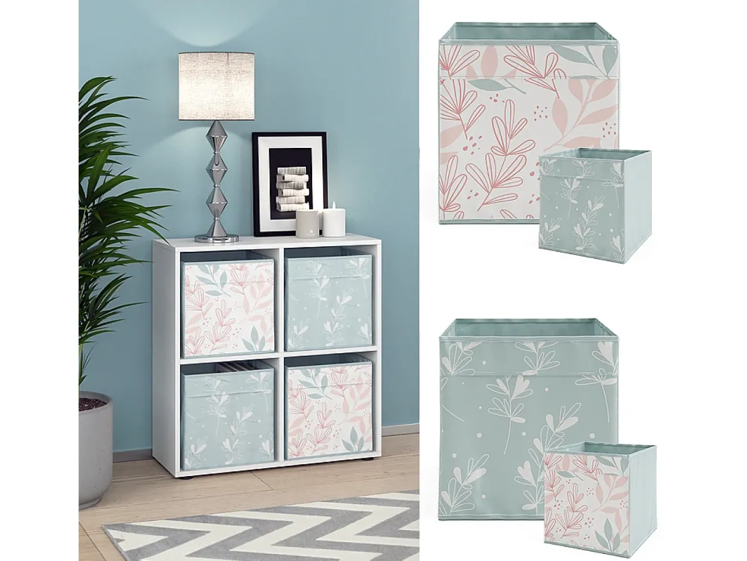 Divisória de sala branco 72.6x29x72 tetra