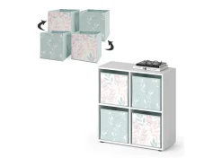 Divisória de sala branco 72.6x29x72 tetra