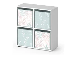Divisória de sala branco 72.6x29x72 tetra