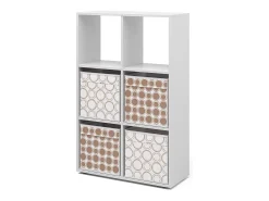 Divisória de sala branco 72x29x107.8