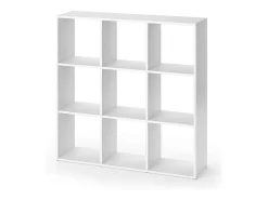 Divisória de sala branco 104x29x108 nove