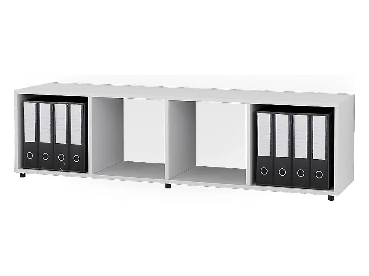 Divisória de sala branco 142.5x33x36.2 ludus