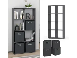Divisória de sala cinza 143x29x72 scutum