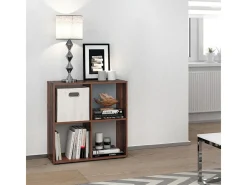 Divisória de sala madeira antiga 72.6x29x72 tetra