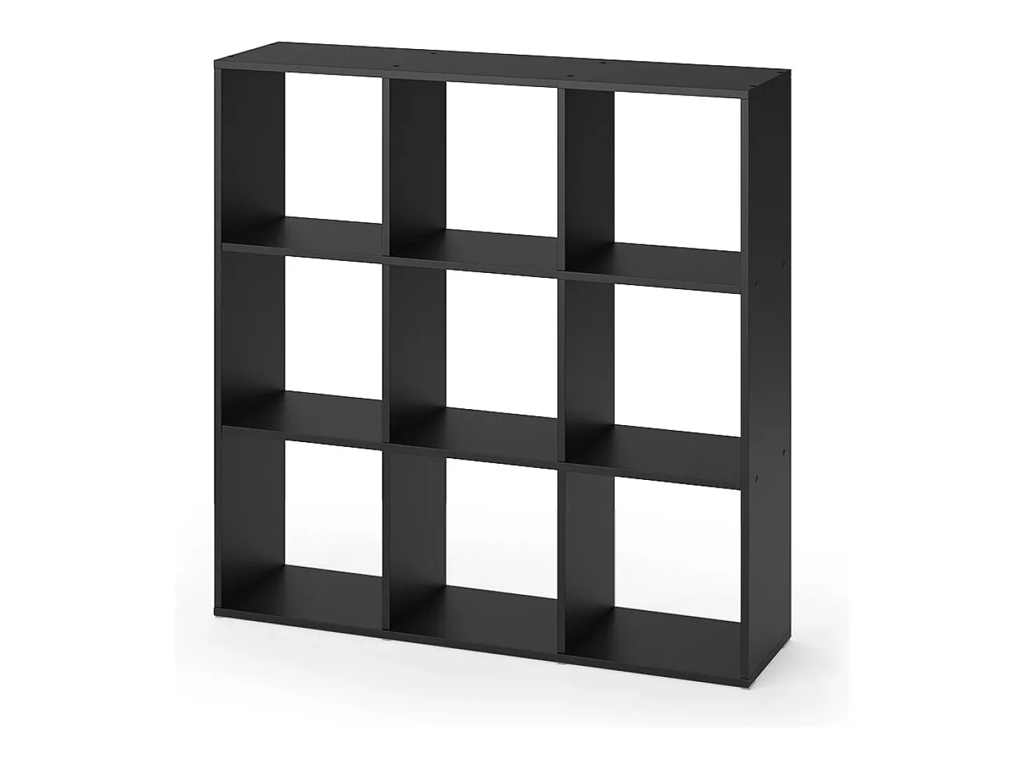 Divisória de sala preto 104x29x108 nove