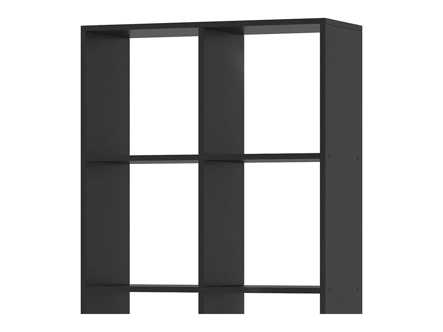 Divisória de sala preto 143x29x72 scutum