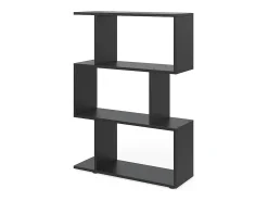 Divisória de sala preto 70x23.8x97.4 levio