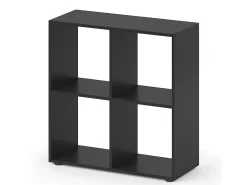 Divisória de sala preto 72.6x29x72 tetra
