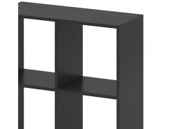 Divisória de sala preto 72.6x29x72 tetra