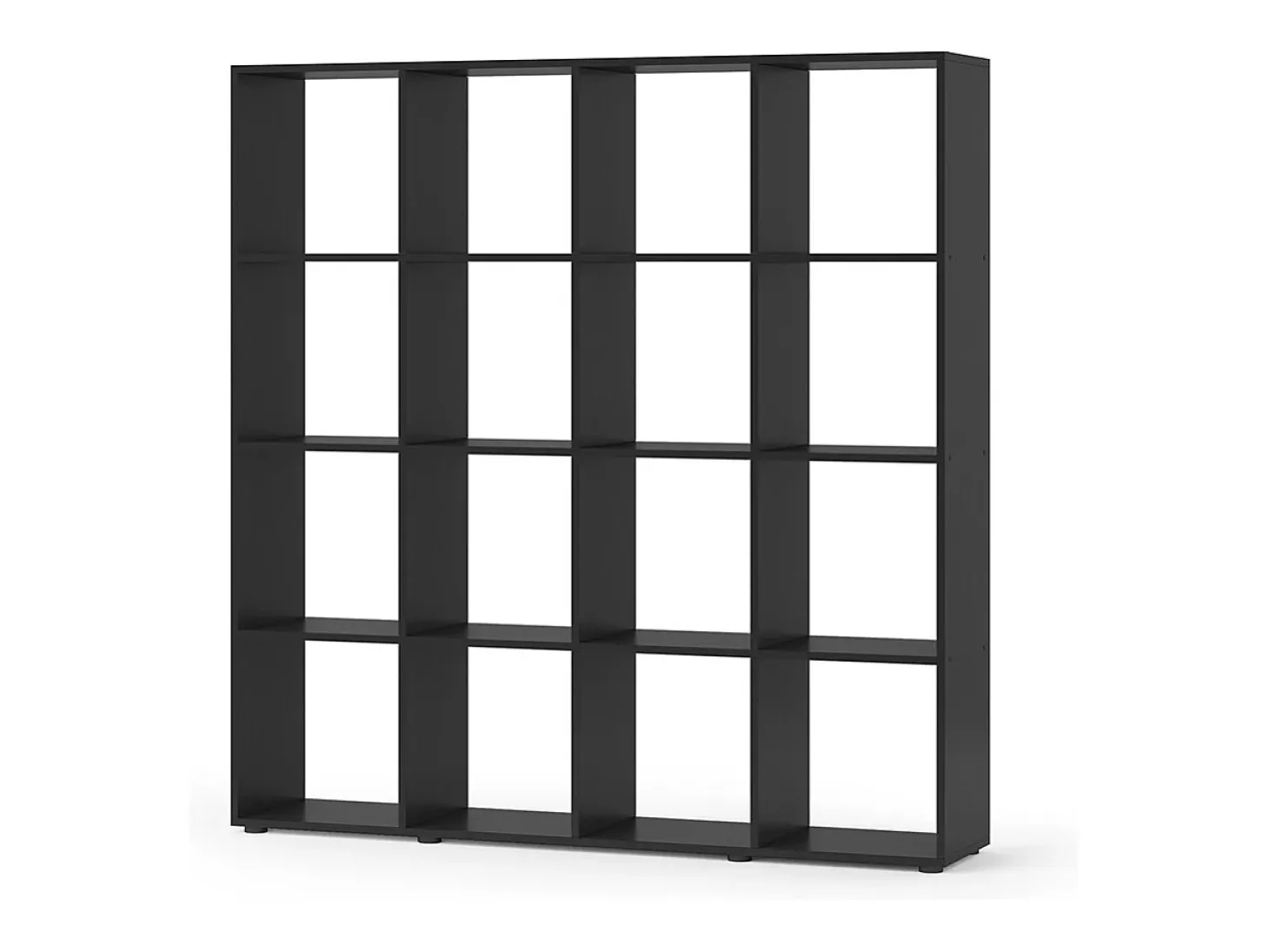 Divisória de sala preto 138.5x29x142.5 karree