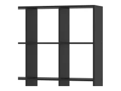 Divisória de sala preto 138.5x29x142.5 karree
