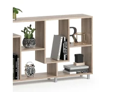 Divisória de sala sonoma 160.6x25x67.2 noa