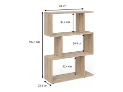 Divisória de sala sonoma 70x23.8x97.4 levio