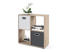 Divisória de sala sonoma 72.6x29x72 tetra