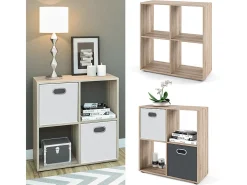Divisória de sala sonoma 72.6x29x72 tetra