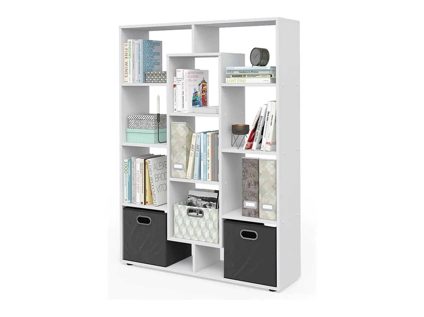 Drehregal branco 107.2x29x143