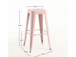 Dudeco Banco Leeds Alto Rosa Claro