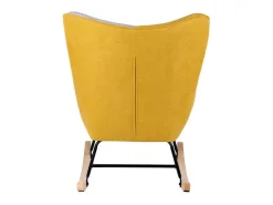 Dudeco Poltrona de Balanço Luca Patchwork Mostarda