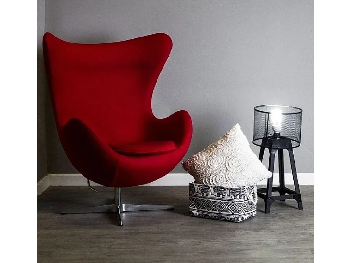 Dudeco Poltrona Delft Vermelho