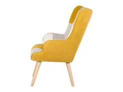 Dudeco Poltrona Luca Patchwork Mostarda