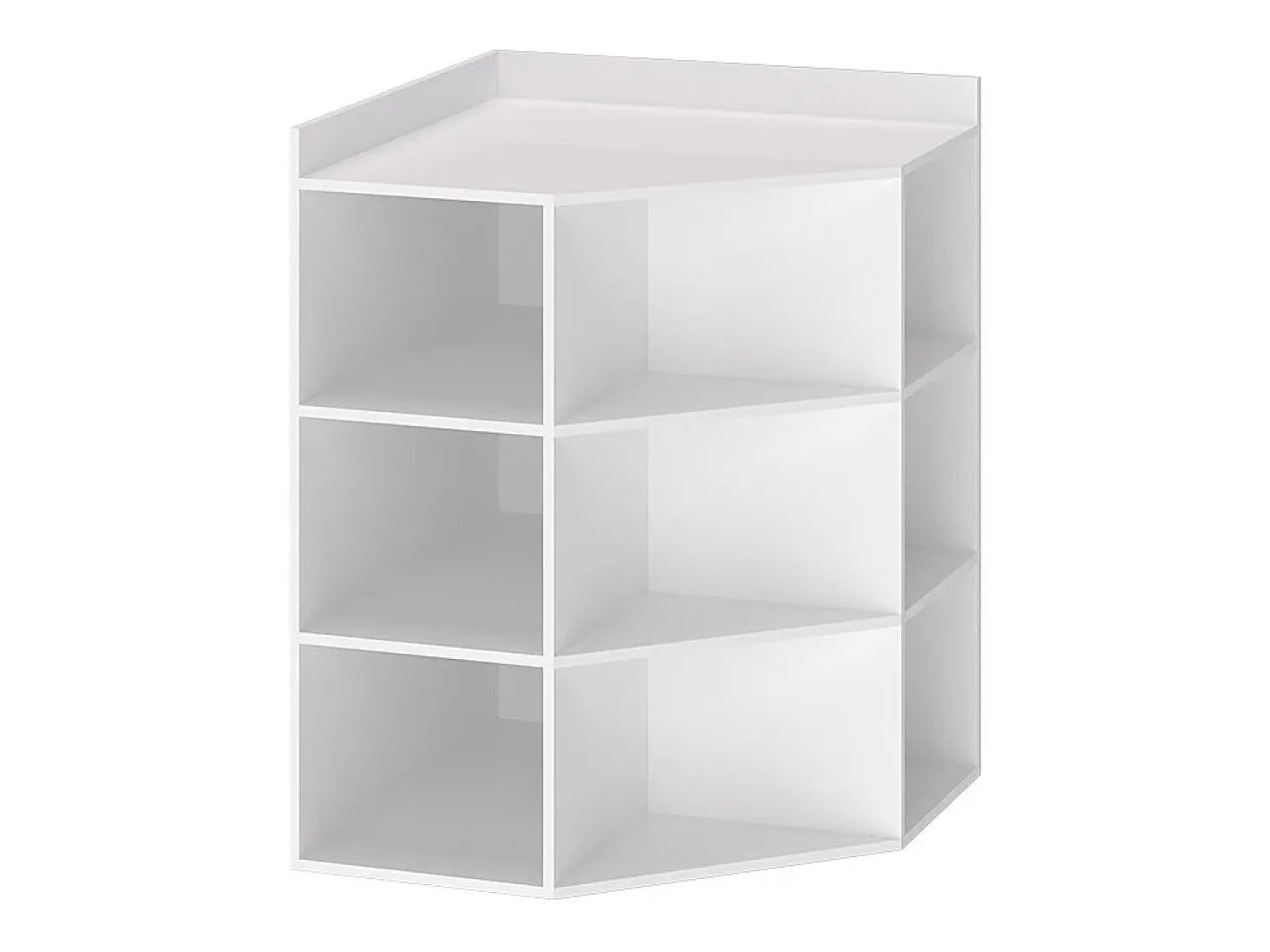 Eckregal branco 60x60x80 elina