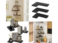 Eckregal preto 40.5x28.5x2.5 curva