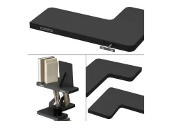 Eckregal preto 40.5x28.5x2.5 curva